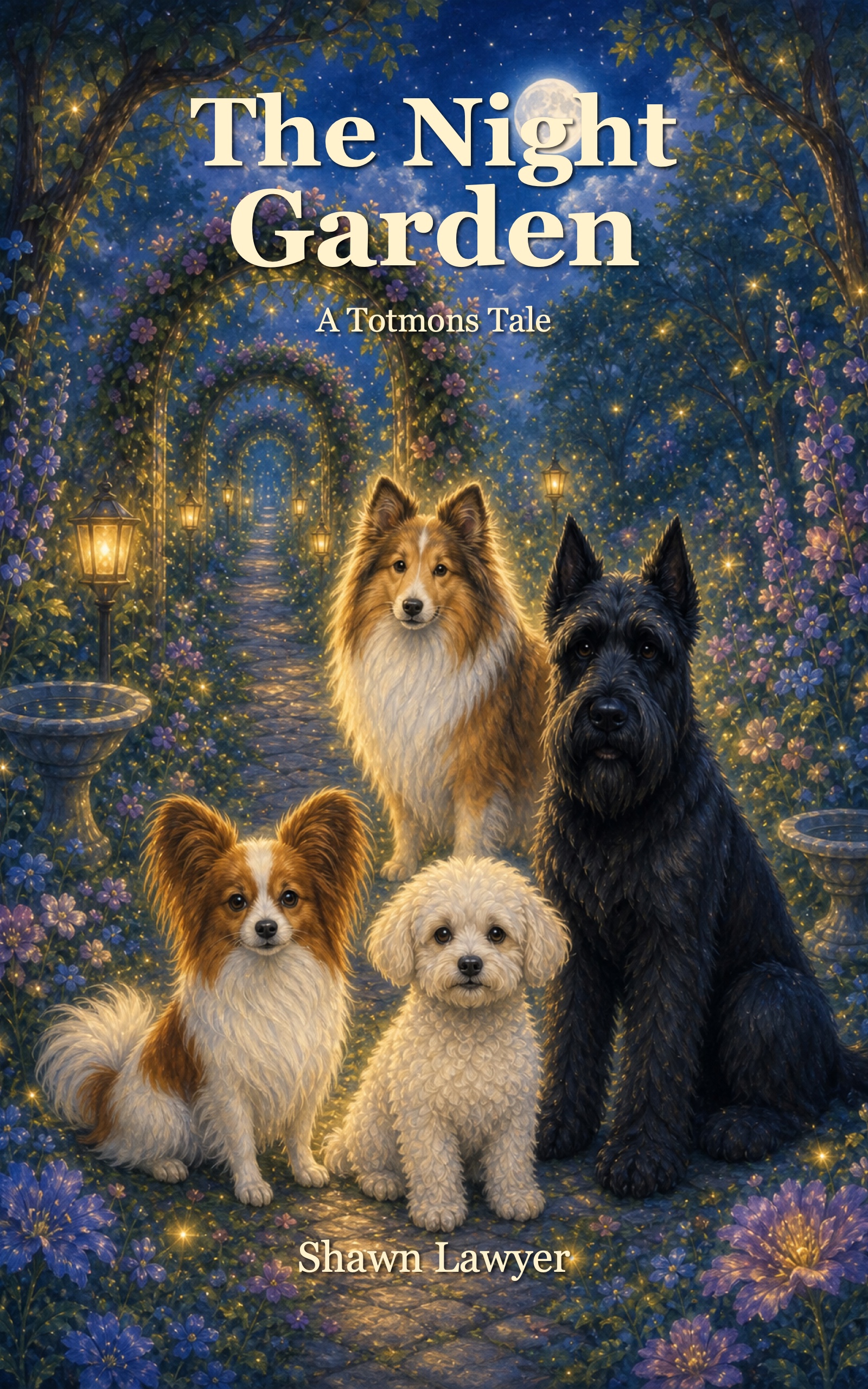The Night Garden: A Totmons Tale cover by Shawn Lawyer.